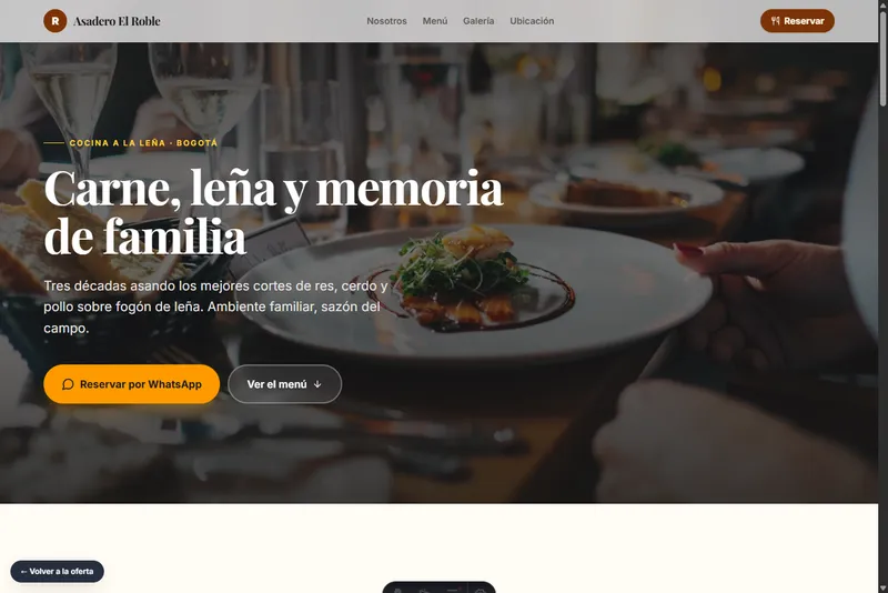 Negocio local — demo