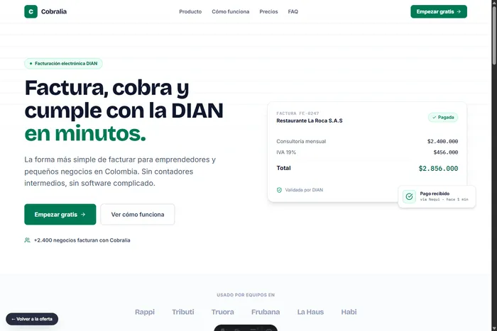 Demo de plantilla para productos digitales